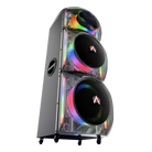 Audionic Trance T-400 400W Trolley Speaker (12"x2, Repeat-Delay-Echo)
