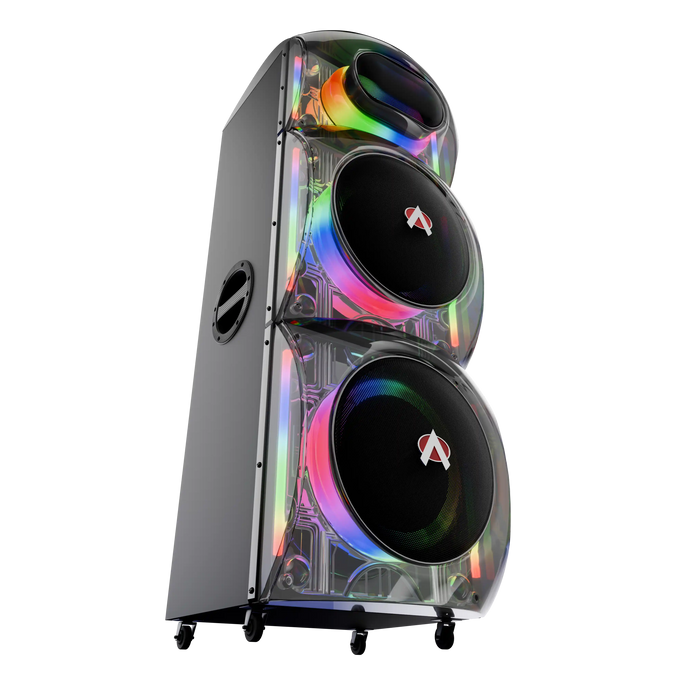 Audionic Trance T-400 400W Trolley Speaker (12"x2, Repeat-Delay-Echo)