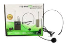 TTDM09 UHF Wireless Microphone Kit 2 in 1 Head Mic | Wireless Head Microphone