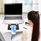 LT01 2-in-1 Desktop Tablet & Phone Holder | Foldable Rotary Adjustable Bracket