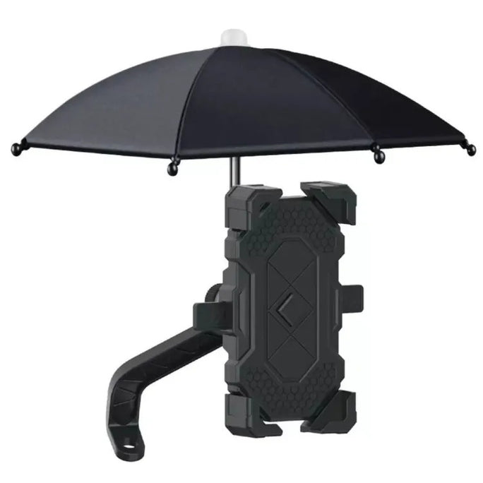 Motorcycle Bicycle Umbrella Sunshade Waterproof Sunproof Phone Holder Bike |