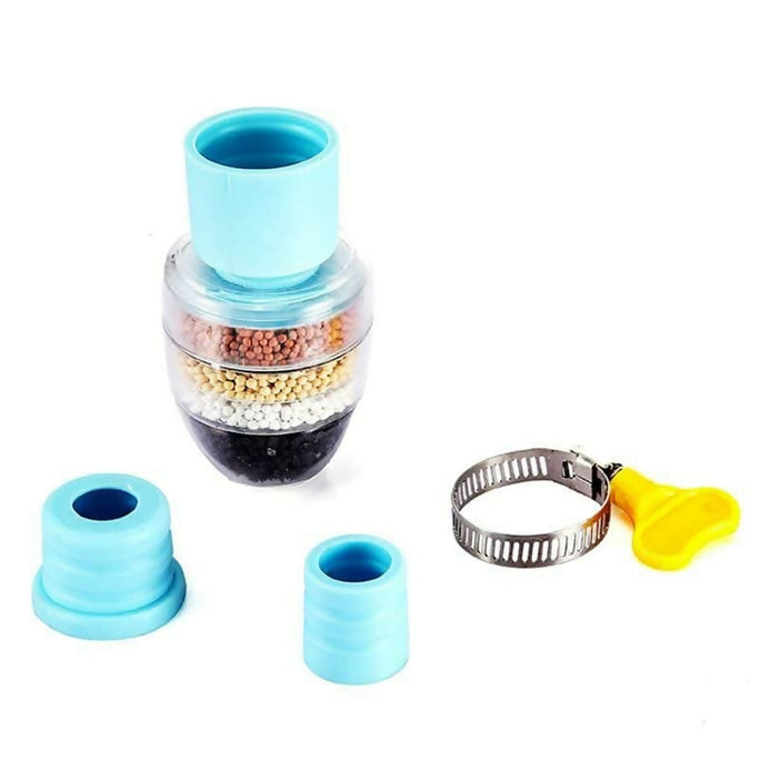 6 Layer Faucet Filter Kitchen Shower Splash Fan Faucet With Clip