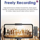 2.4G Wireless Live Streaming Lavalier Mic