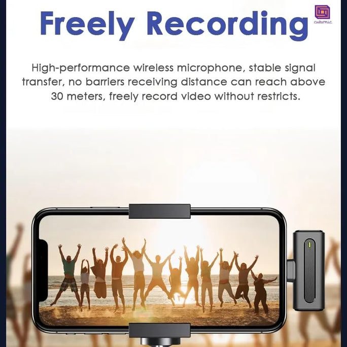 2.4G Wireless Live Streaming Lavalier Mic
