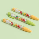 01Pc Hi-High Replacement Gel Pen Set, Ballpoint Pen, 0.02 inch (0.5 mm), Cute, Korean Stationery, Present, Matching, Children, Mascot, Interchangeable (Fruit Cube)