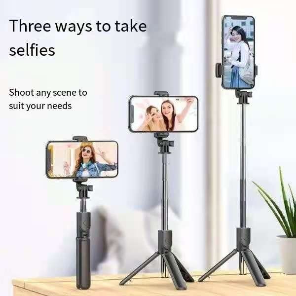 Selfie Stick S03 Detachable Wireless Remote 3 in 1 Tripod Stand Mobile Holder