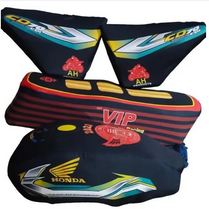 Motor bike 70cc Custom Kit, Seat Cover, Tank Cover and Side Cover 4 pcs Kit
