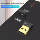 Bluetooth 5.1 USB Adapter Wireless Dongle | Audio Receiver & Transmitter for