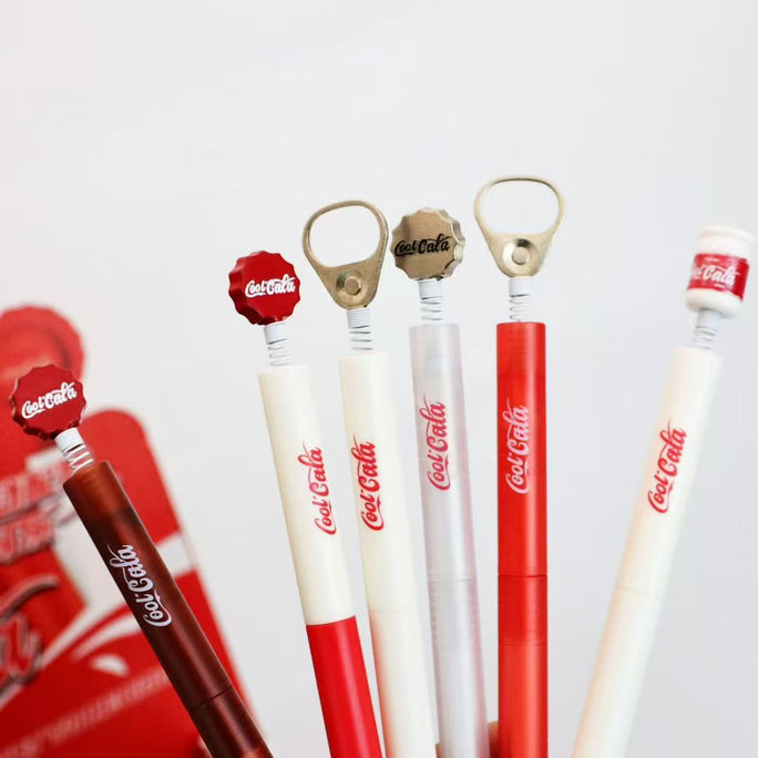 01Pc Cola Design Edition Gel Pen Cute Pens for School Office Use Stationary