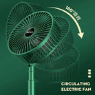 None Rechargable Portable Electric Mini Fan Foldable Telescopic Fan