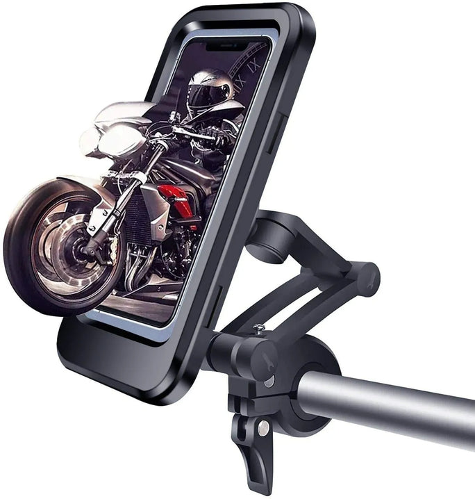 Universal Cycling Phone Mount | Weather Resistant Handlebar Case For Bicycles