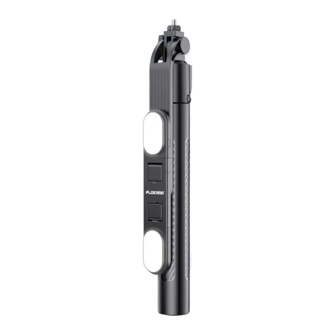 Live K10 PRO 6.5 Feet / 200CM Tripod Stand Selfie Stick Two Lights Chargeable