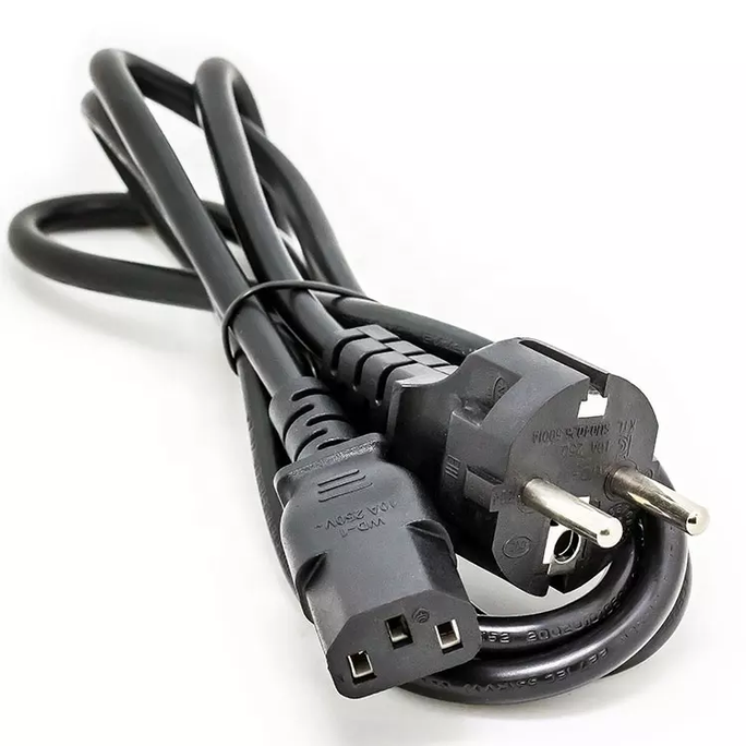 Computer Power Cord AC Power Cable for Power Supply 5ft (1.5m) Replacement AC