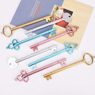 01 PC Plastic Retro Key Gel Pen Candy Color Key Pen Key Gel Pen Student Gel Penn