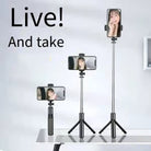Selfie Stick S03 Detachable Wireless Remote 3 in 1 Tripod Stand Mobile Holder