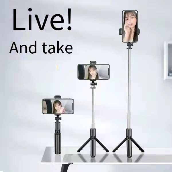 Selfie Stick S03 Detachable Wireless Remote 3 in 1 Tripod Stand Mobile Holder