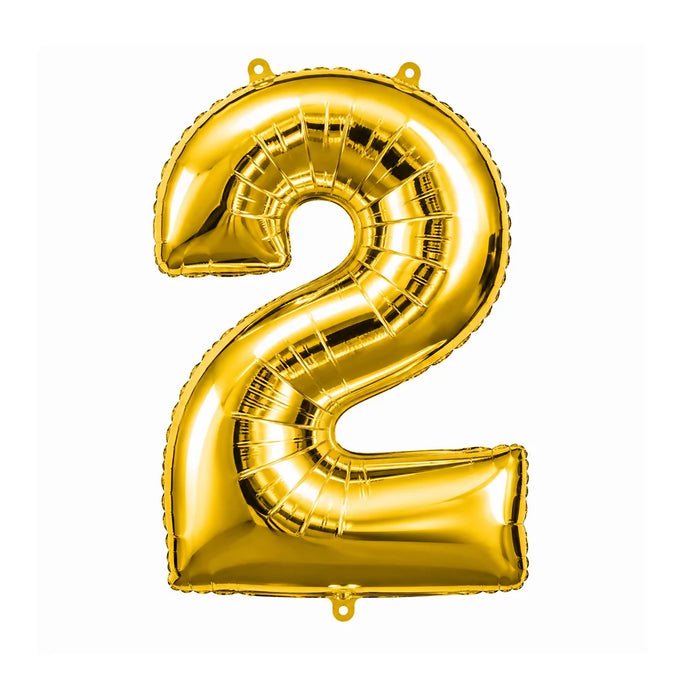 Number 2 Foil Balloon 40" Inches