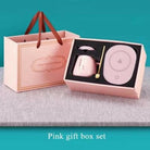 Lucky Portable Coffee Cup Warmer Heater Set Heat Heating Cup Pad Ceramics Mug Thermostatic Electric Coaster 55 Mug Mat Office Tea Coffee Milk Heater With Cup Spoon(Gift Box Package