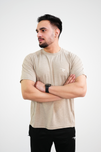 Dry Fit T-Shirt AUH Aero-Lite Performance Crew-Light Brown
