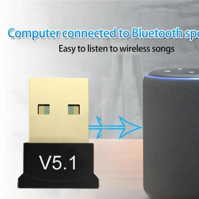 USB Bluetooth 5.0 5.1 Adapter Dongle Wireless Transmitter Receiver for Windows