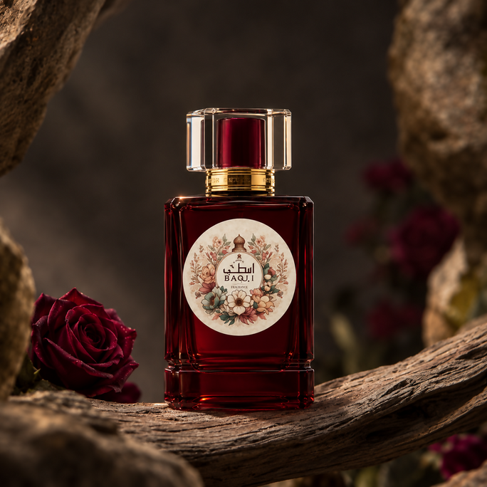 Rose-Oud Perfume for Men & Women - Rose, Oud & Citrus Fragrance - Fresh Spicy Floral Scent - Long Lasting EDP - 50ml