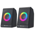 KISONLI USB SPEAKER WITH BLUETOOTH X28 - RGB Wired Computer Desktop