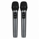 X230 Dual Professional Wireless Microphone | Rechargeable UHF Mic System with