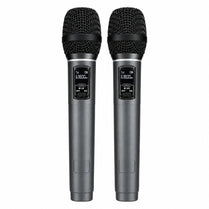 X230 Dual Professional Wireless Microphone | Rechargeable UHF Mic System with