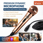 Dm-701 Uni-directional dynamic microphone. Perfect sound quality, XLR connector