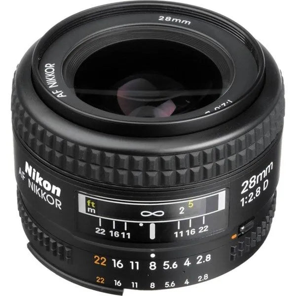 Nikon AF Nikkor 28mm f/2.8D Wide-Angle Lens