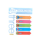 Cute Sticky Notes Different shape Pencil / Scale / Aarow / Cutter Adhesive Office School Supply Scratch Stationery Morandi Memo Pad Index Notepad Sketchbook Planner