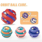 Metal Marbles Adult Decompression Toy Creative Rotating Finger Track Ball Cube Fingertip Gyroscope Cube New and strange metal marbles adult decompression toys creative rotary finger track ball cube fingertip