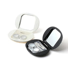 Contact Lens Case Travel Kit Travel Portable Solid Color Lens Cover Container Beauty Pupil Storage Soaking Box Eyewear Accessories