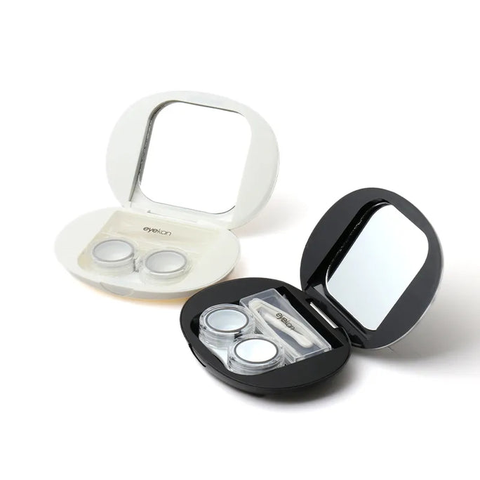 Contact Lens Case High Quality Travel Kit Travel Portable Solid Color Lens Cover Container Beauty Pupil Storage Soaking Box Eyewear Accessories