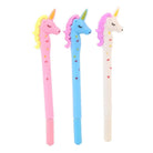 01 PC Cartoon Star Spot Unicorn 0.5mm Black Signature Pen Student Writing Gel Pen Cartoon Printing Office Stationery