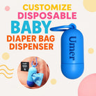 Disopsable Baby Diapers Bag Box Kit Portable Baby Diapers Platics Bags Pet Waste Bag Dispenser Pill Shaped Rubbish Bag Disopsable Baby Diapers Bag Box Kit Portable Baby Diapers Platics Bags Rubbish Bags Garbage Bag Removable Box Nappy Bag with Rope/hooks