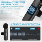 K35 3.5mm Wireless Microphone | Mini Collar Lavalier Mic Plug & Play Audio