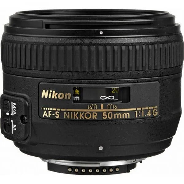 Nikon AF-S NIKKOR 50mm f/1.4G Standard Prime Lens