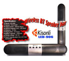 Kisonli LED 906 & LED 800B Bluetooth Speaker | Wireless BT 5.1 Sound Bar with