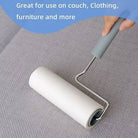 Lint Roller,Sticky Roller16cm width 90Sheets per Roll (1 Roller+2 Refills)