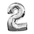 Number 2 Foil Balloon 40" Inches