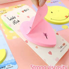 Sticky Notes Printed Fancy Design office accessories sticky note cute stationary supplies memo pads memo sheets cute sticky notes