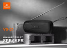 Kisonli S9 Wireless Bluetooth Speaker | Portable Sound Box Supports USB TF Card