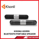 Kisonli LED 906 & LED 800B Bluetooth Speaker | Wireless BT 5.1 Sound Bar with