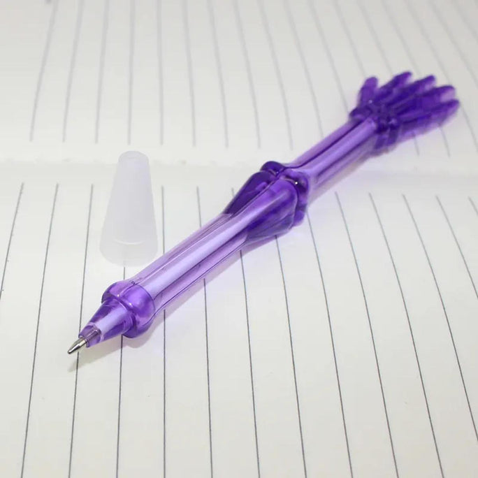 1 Pc Creative Finger Bones Ballpoint Pen Kawaii Ball Pens for Kids Gifts Cute Stationery Office School Supply novelty funny
