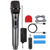 Saeapu TTD-M55 Professional Rechargeable Wireless Microphone VHF Handheld USB