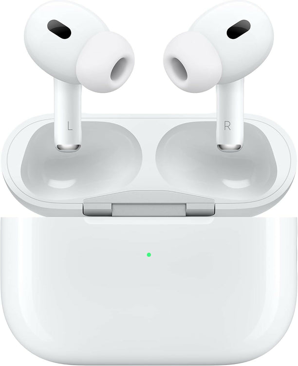 AirPods Pro2 White/black (Silicone Protective Anti Dust Proof Case FREE FREE)