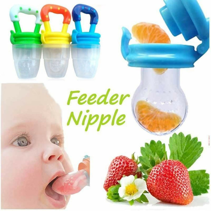 Pack Of 2 Baby Shower Cap And Fruit Pacifer