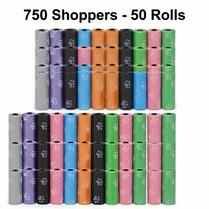 New Multi-Color Disposable Diaper Bags for Babies, Waterproof Leakproof Diaper Disposal Bags, High-Quality Potty-Training Supplies-Pe Poop bags