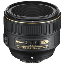 Nikon AF-S NIKKOR 58mm f/1.4G Standard Prime Lens